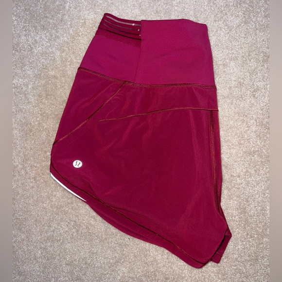 Lululemon Raspberry Shorts - Picture 3 of 3